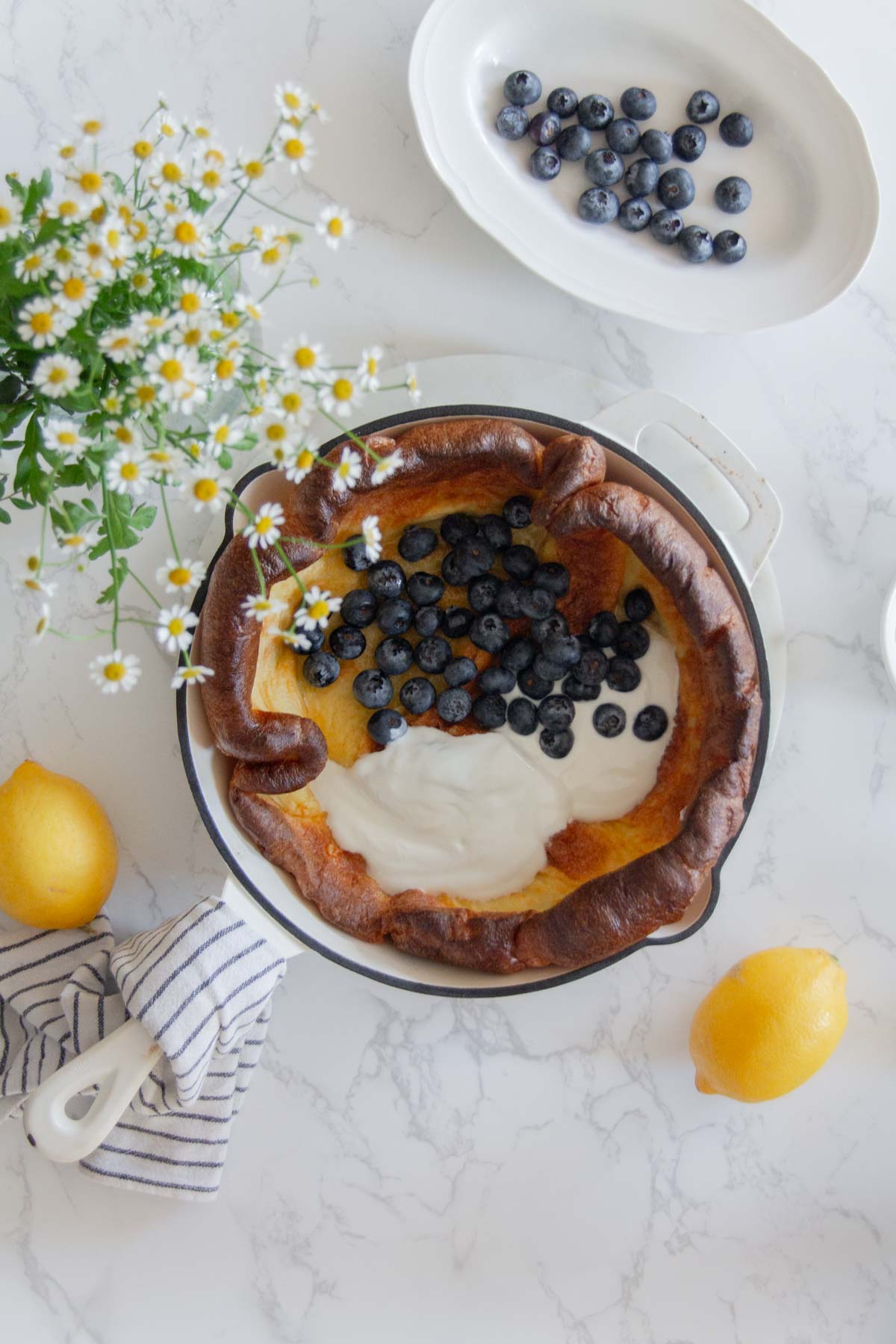 dutch baby, pieczony naleśnik