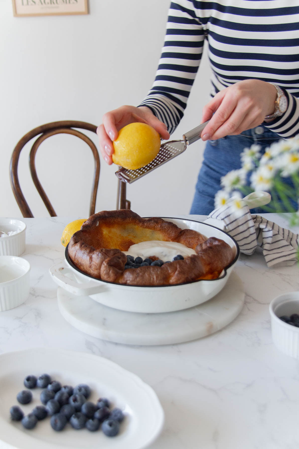 dutch baby, pieczony naleśnik