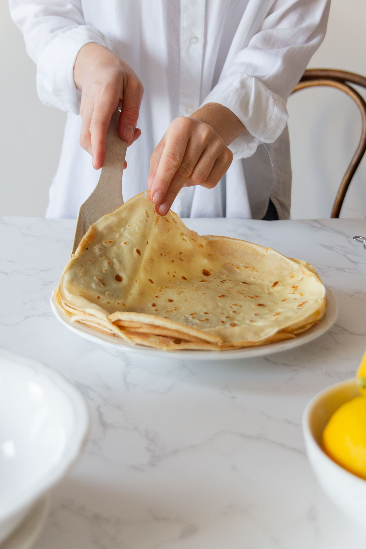 naleśniki z serem ricotta