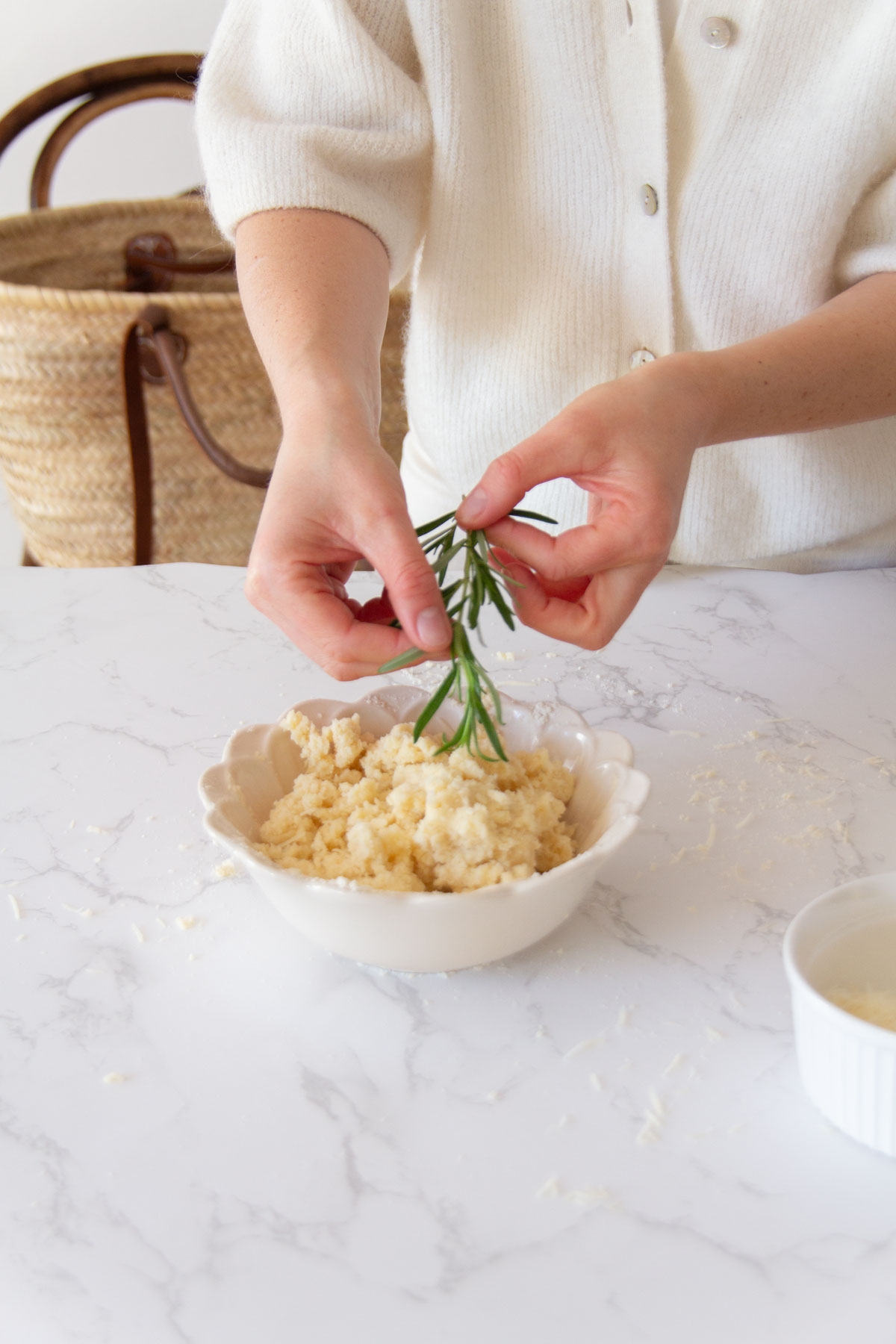 wytrawne ciasteczka z parmezanem