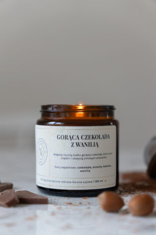 świeca sojowa "gorąca czekolada" 120 ml