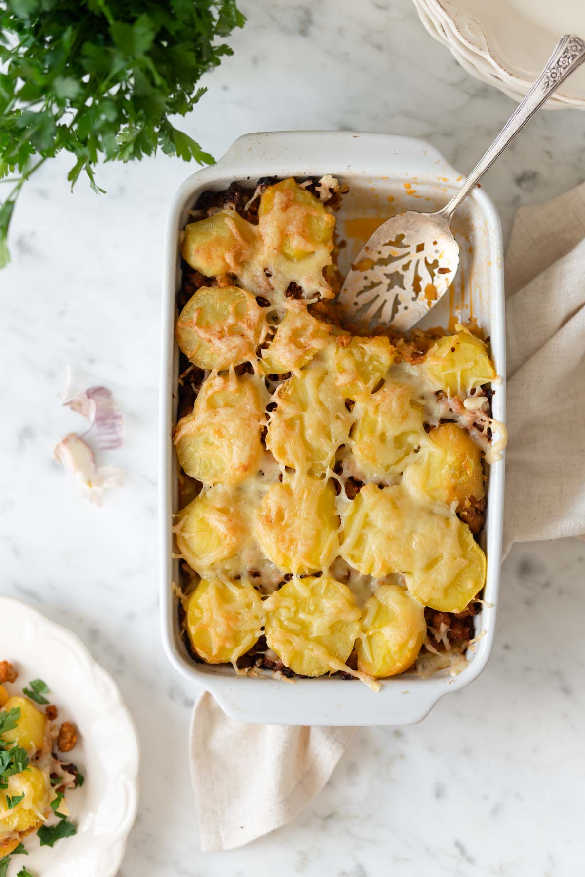 prosta zapiekanka ziemniaczana