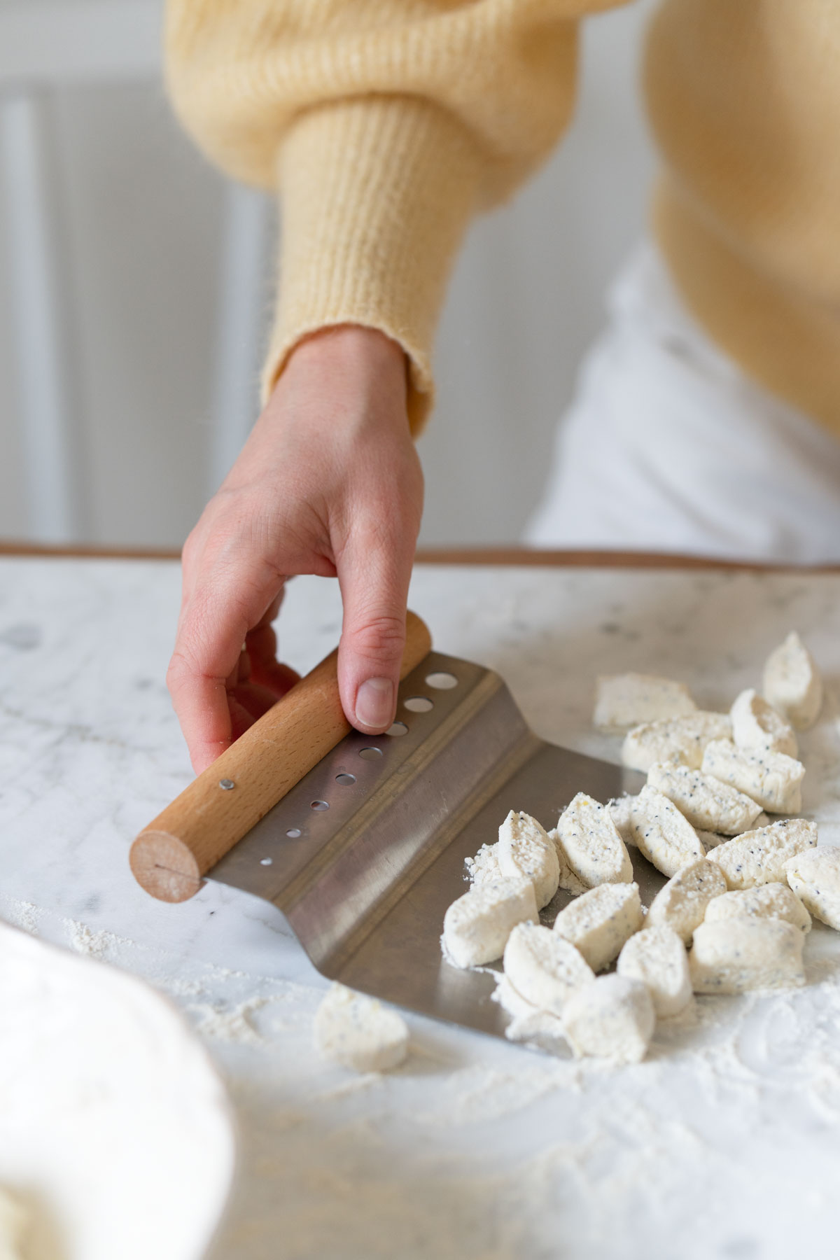 kluski leniwe z serem