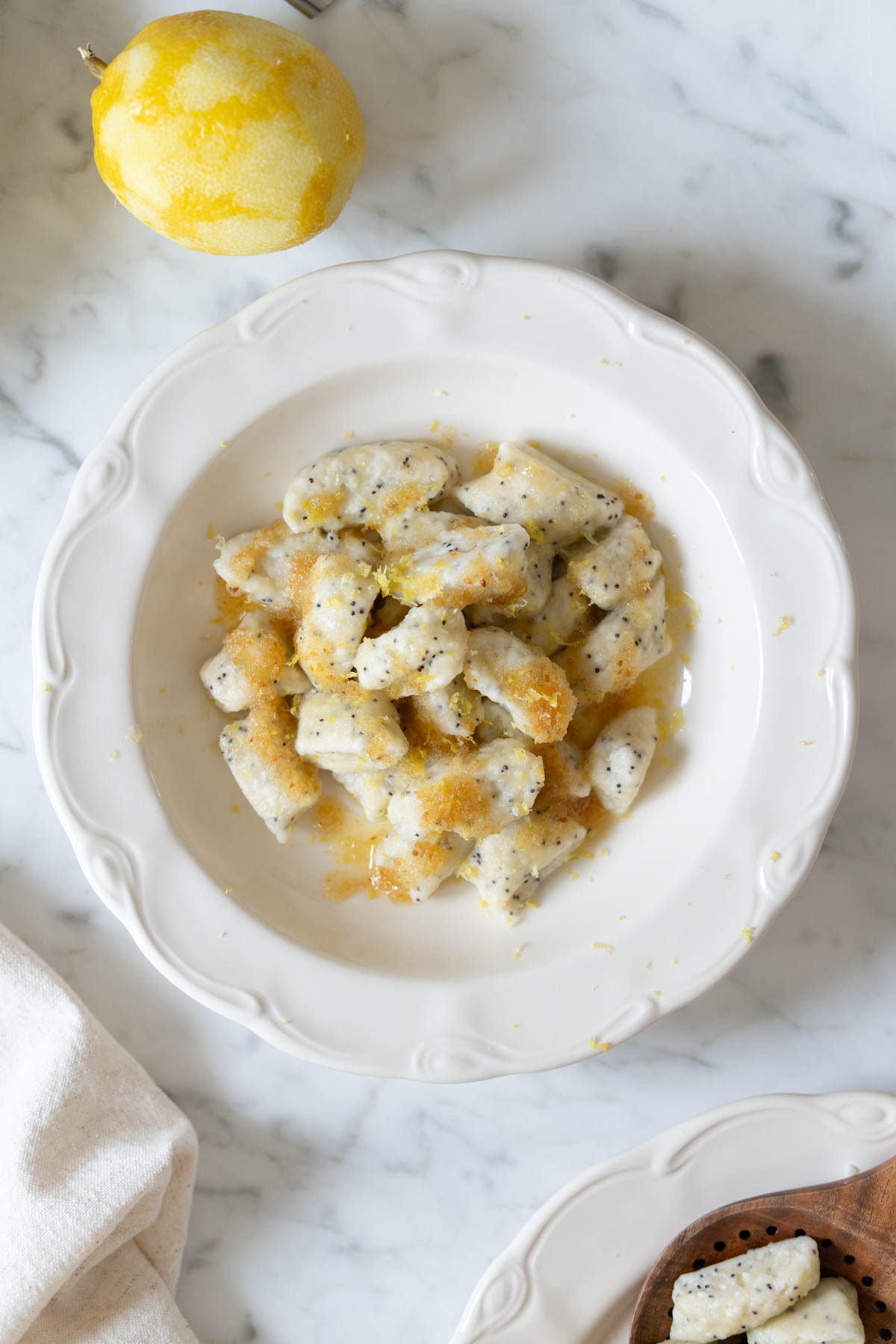 kluski leniwe z serem