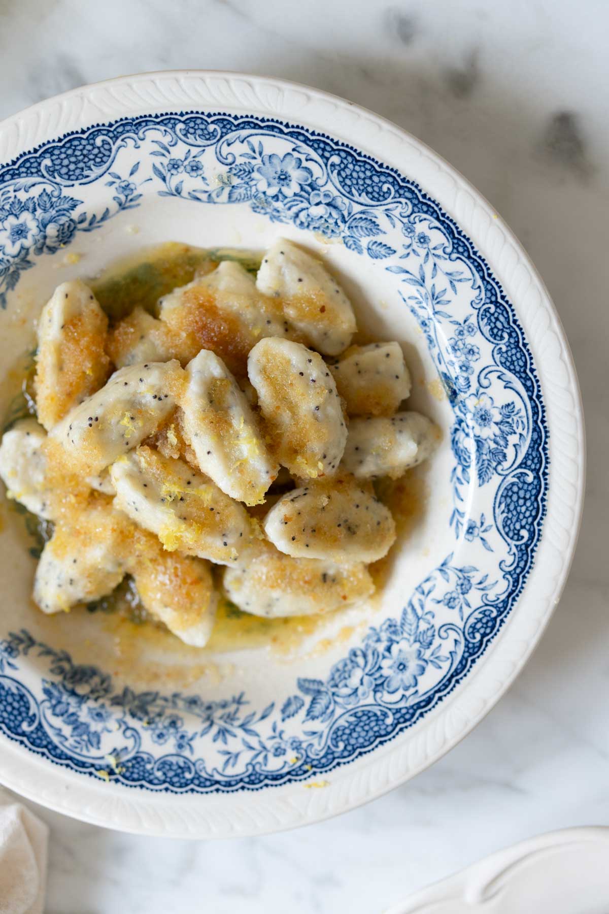 kluski leniwe z serem