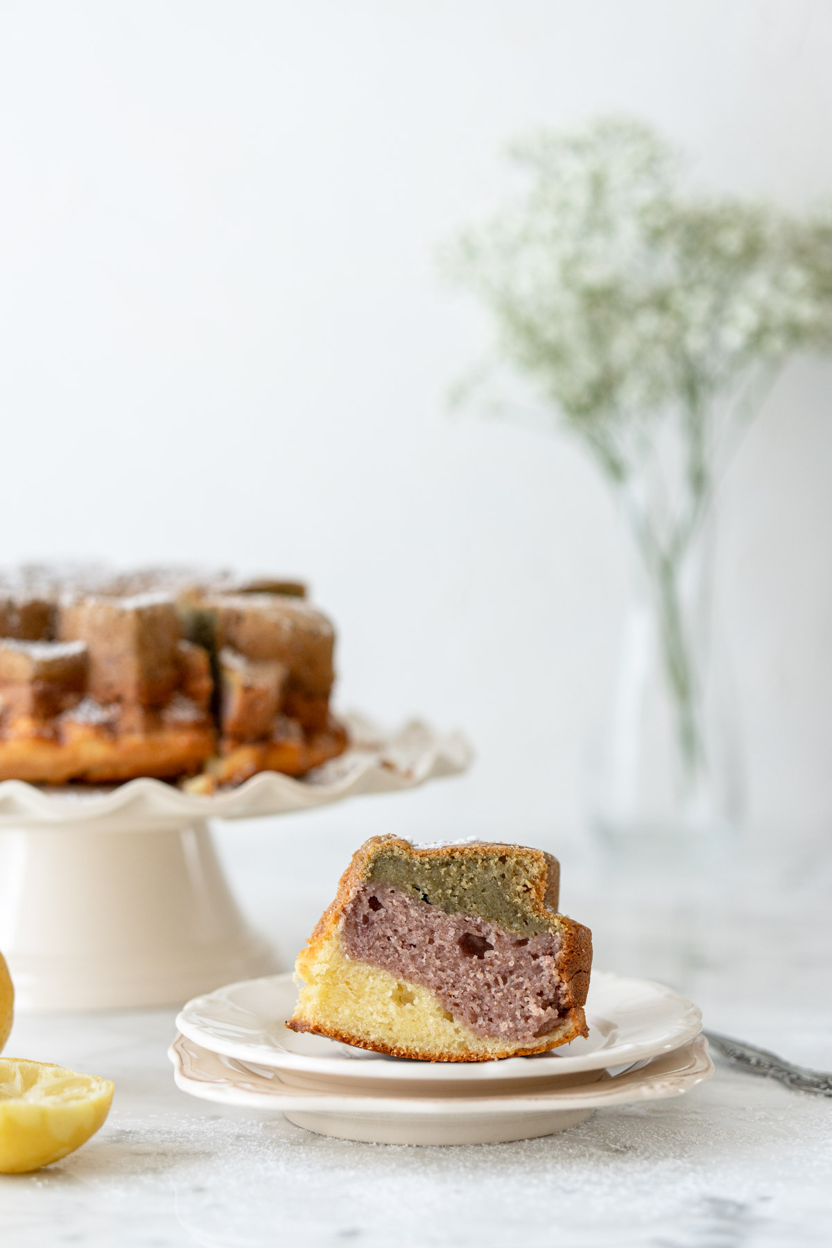 babka wielkanocna wilgotna trójkolorowa