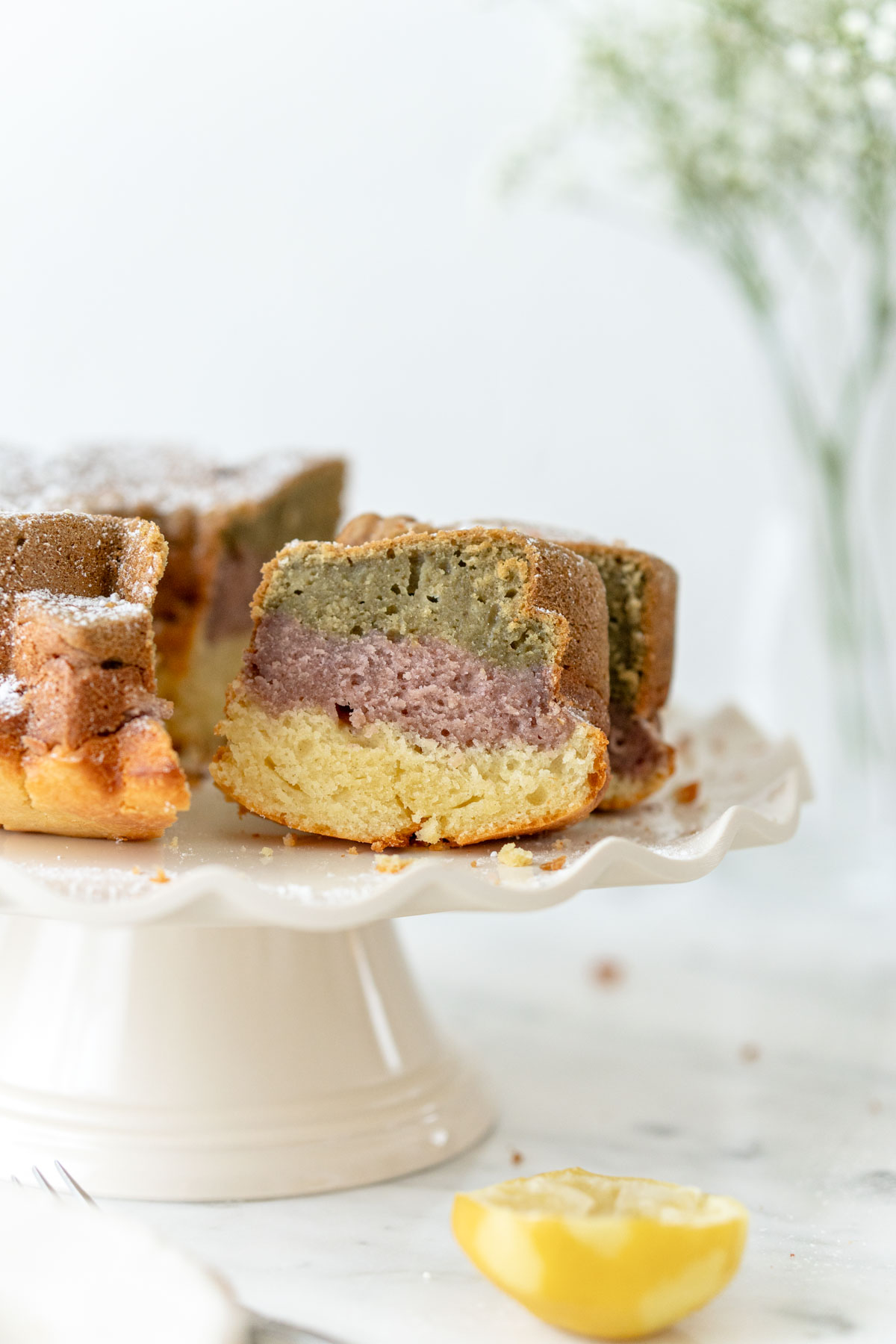 babka wielkanocna wilgotna trójkolorowa