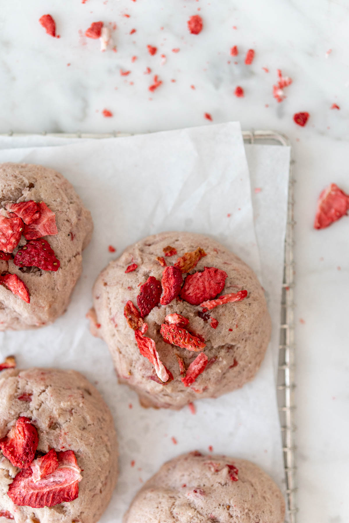 ciasteczka truskawkowe