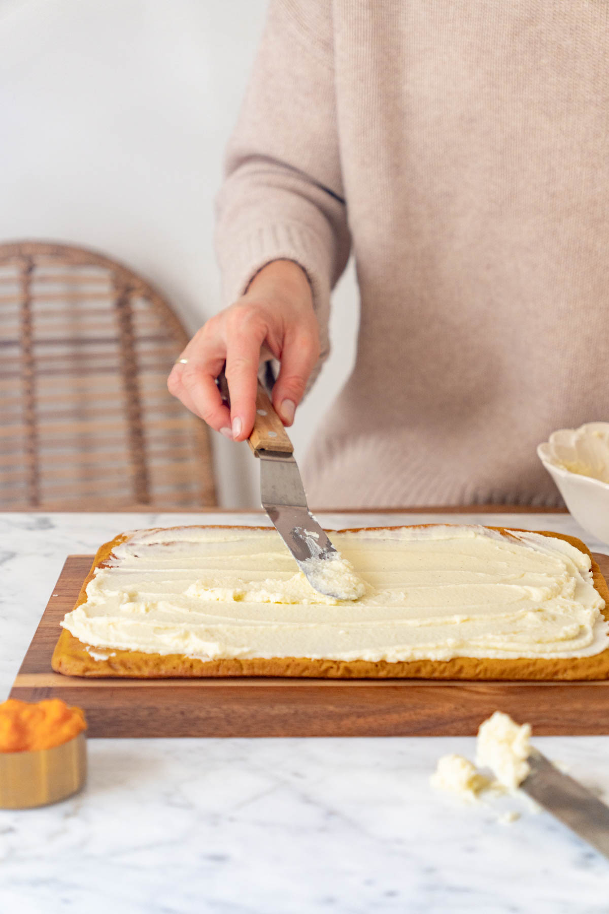 najprostsza rolada biszkoptowa