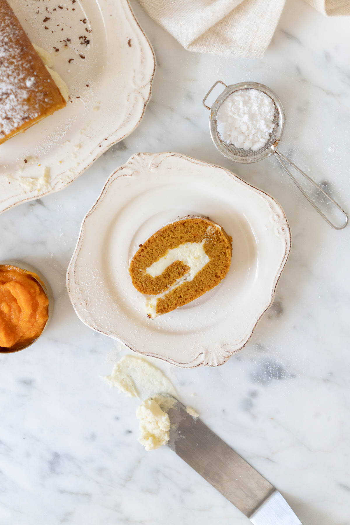 najprostsza rolada biszkoptowa