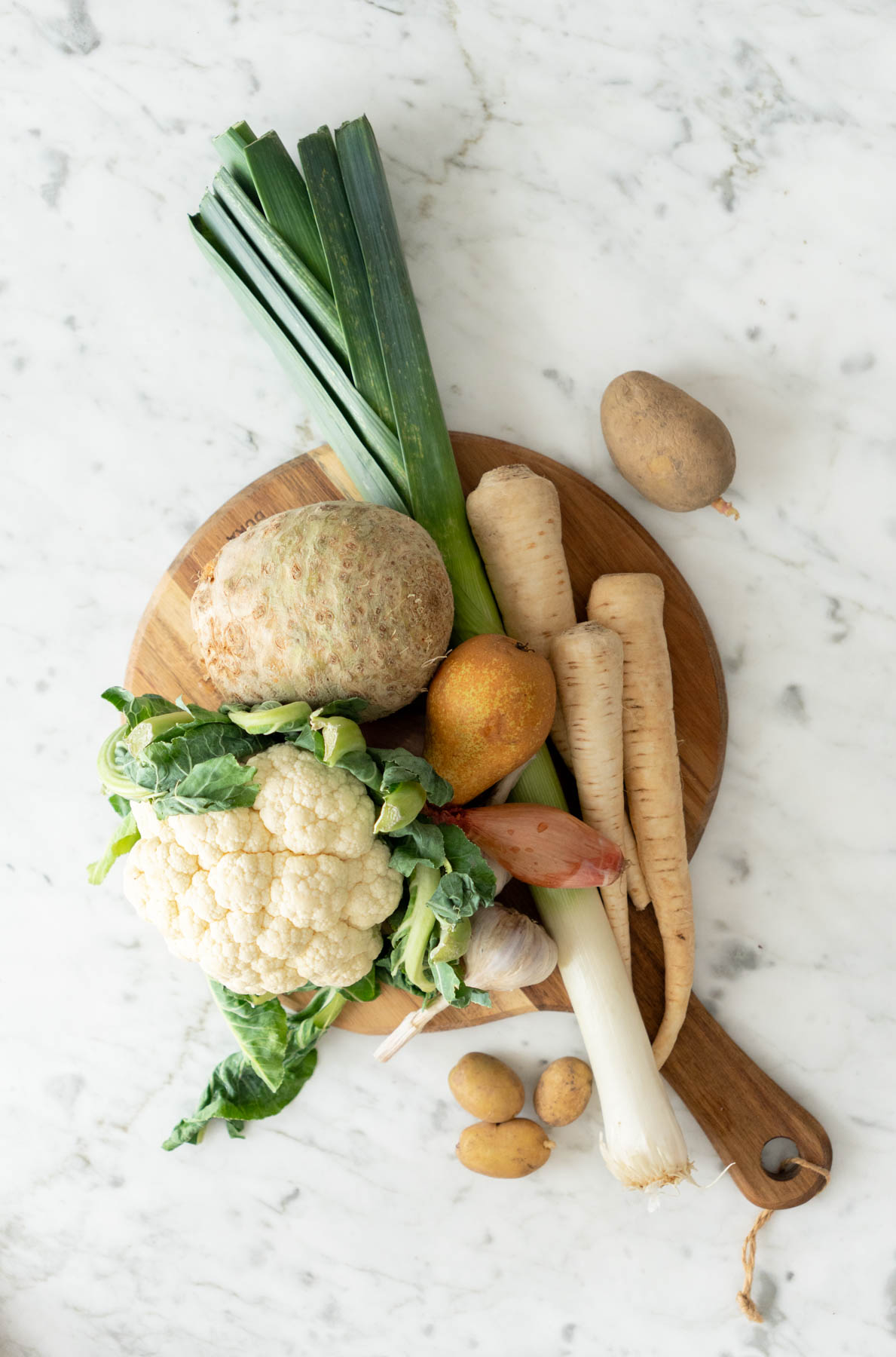 zupa krem z białych warzyw