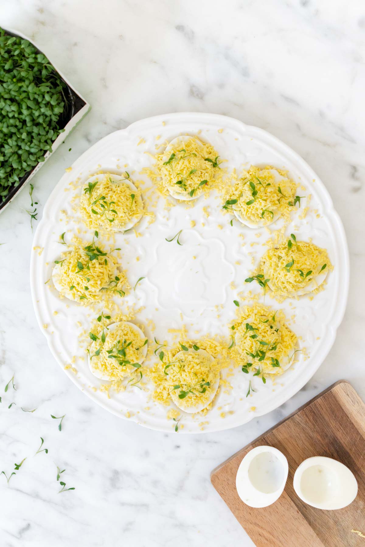 przepis na faszerowane jajka