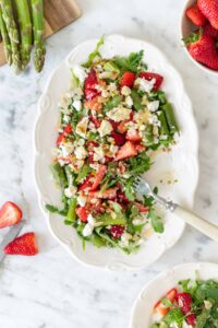 sałatka ze szparagami