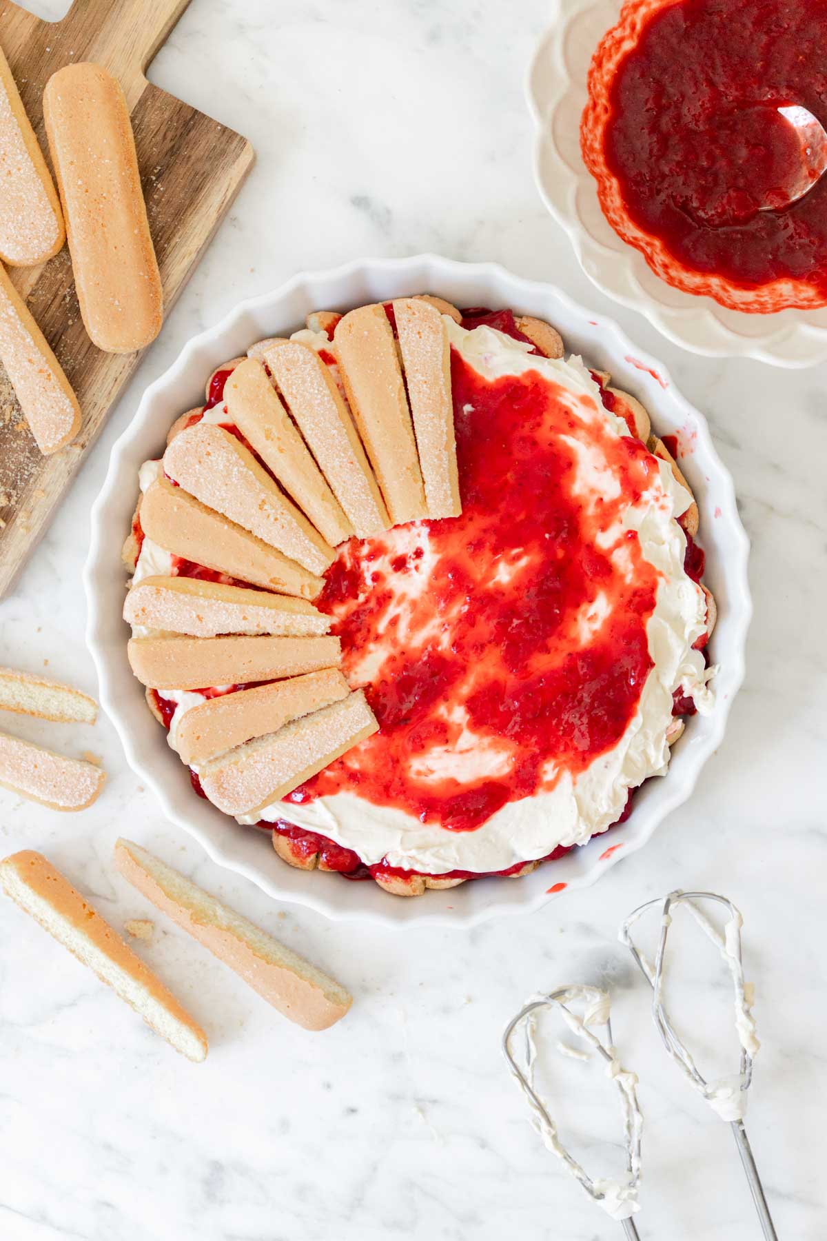 tiramisu truskawkowe