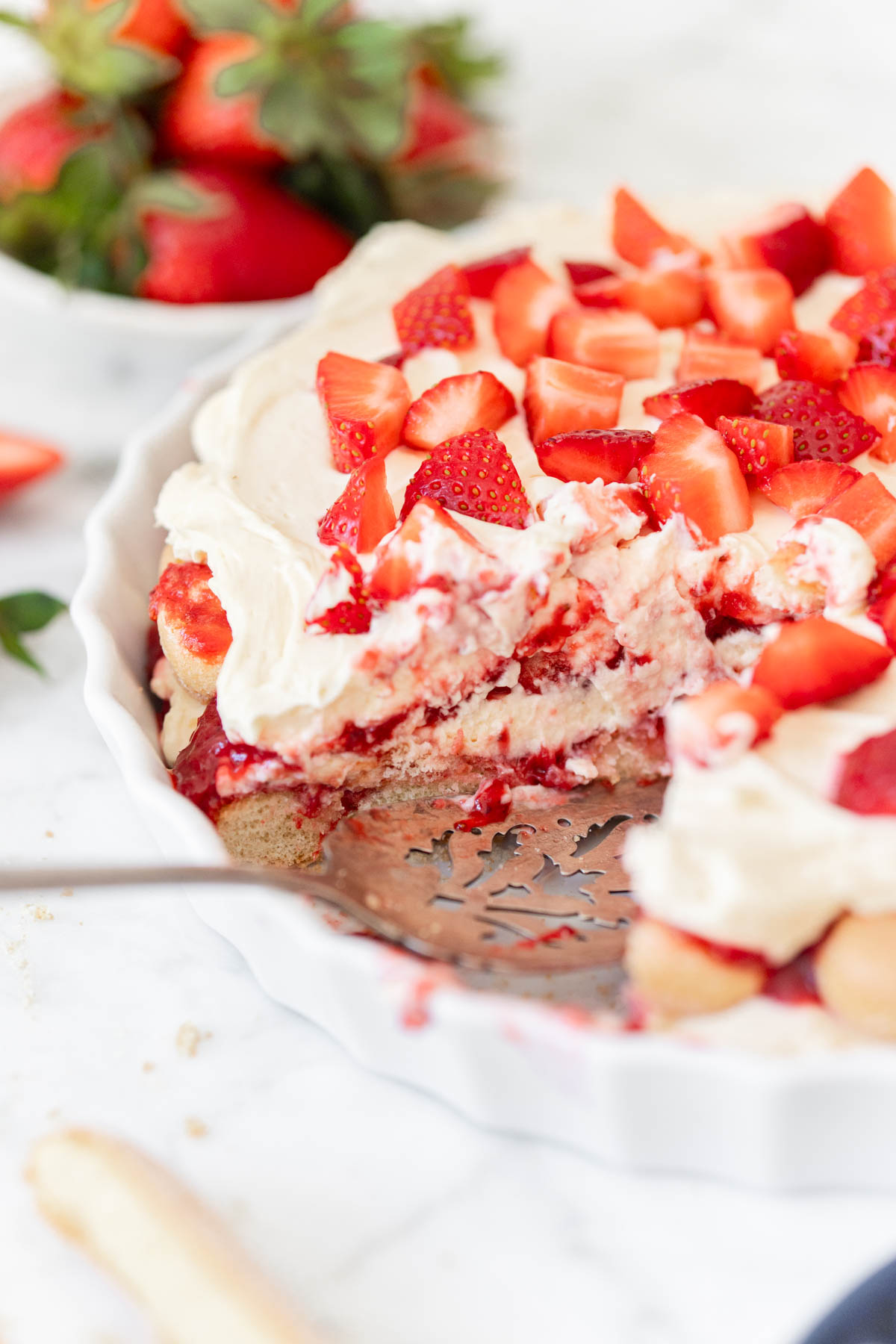 tiramisu truskawkowe